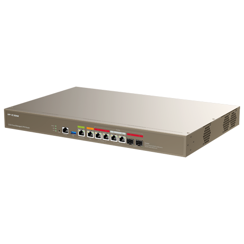 Router VPN, 1 x RJ45 2.5G, 3 x RJ45 1G, 2 x combo SFP/RJ45 1G, Multi-WAN, Cloud Managed - IP-COM