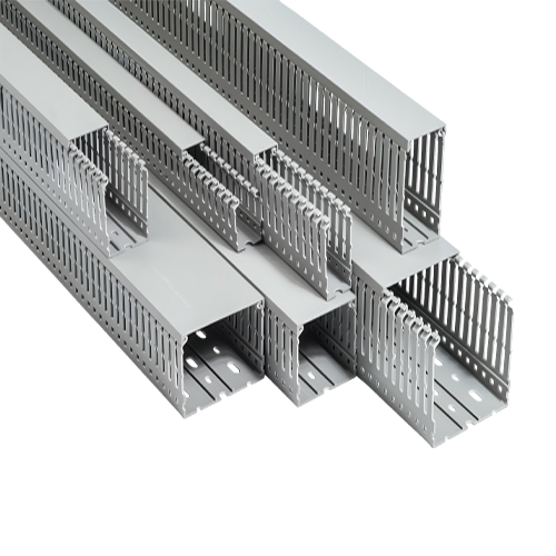 Canal cablu perforat 25x40mm, 2 metri - Plastim