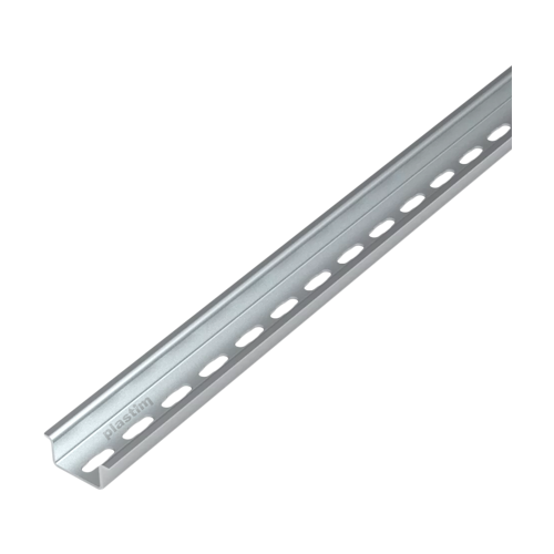 Sina DIN 35x7.5mm, perforata, lungime 2m - Plastim