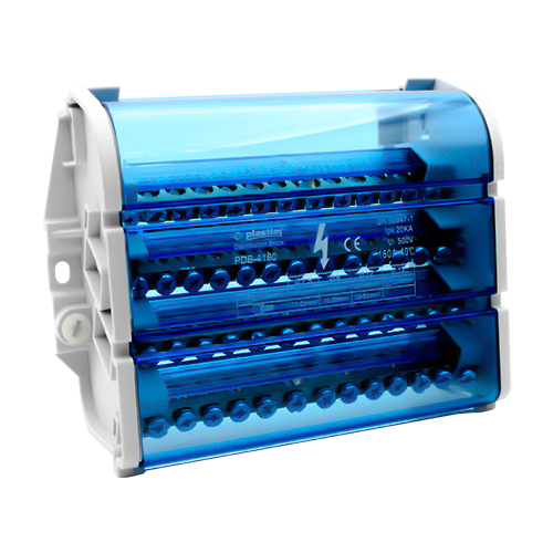 Bloc de distributie electrica, 4 poli, 160A - Plastim