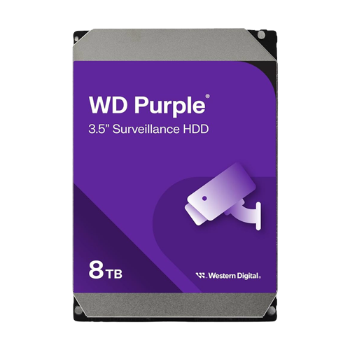  Hard disk 8TB - Western Digital PURPLE