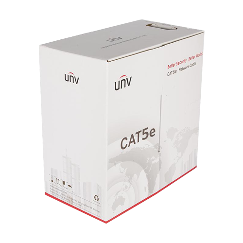  Cablu UTP cat5e 0.45mm, cupru integral, cutie 305 metri, ECA - UNV