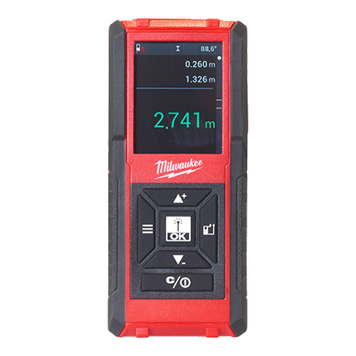 Telemetru cu laser LDM 100, 100M, IP54, Functii multiple de masurare - Milwaukee