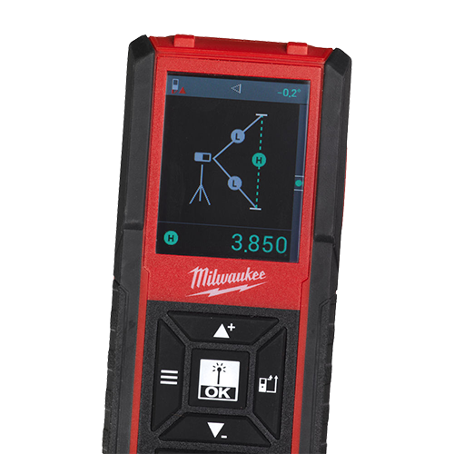 Telemetru cu laser LDM 100, 100M, IP54, Functii multiple de masurare - Milwaukee