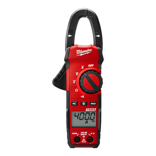 Cleste ampermetric profesional 2235-40, TRMS, 600V, Iluminare LED, cu 2 baterii AA - Milwaukee