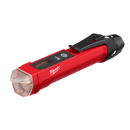 Detector de tensiune fara contact cu termometru laser, Indicator LED, 1000V, IP54 - Milwaukee