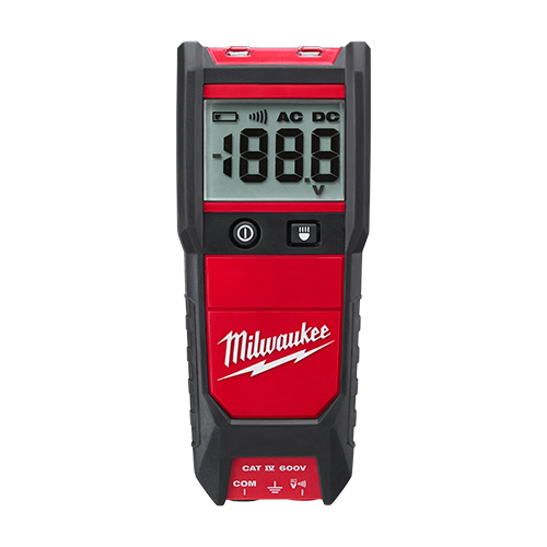 Tester automat de tensiune sau continuitate, 600V, Indicatori LED, cu 2 baterii AAA - Milwaukee
