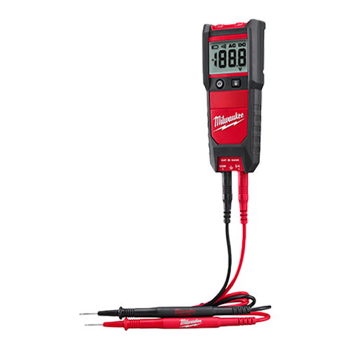 Tester automat de tensiune sau continuitate, 600V, Indicatori LED, cu 2 baterii AAA - Milwaukee