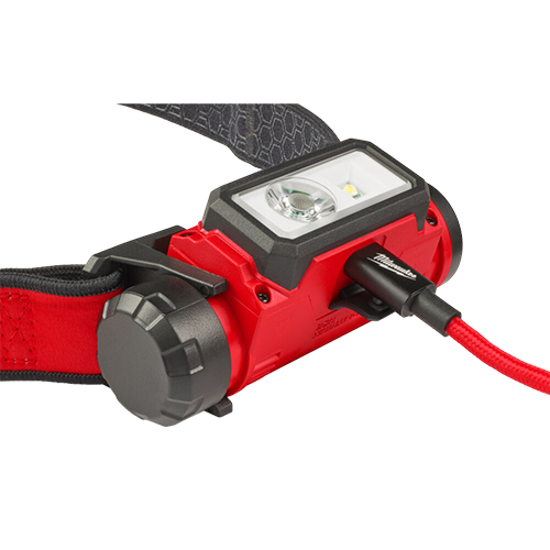 Lanterna frontala reincarcabila, TRUEVIEW, 600 lumeni, 5 moduri de iluminare, IP54 - Milwaukee