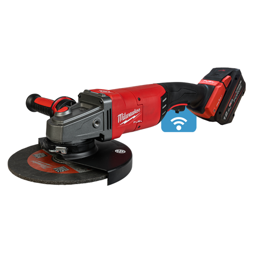 Polizor unghiular cu franare M18FUEL, 230 mm, ONE-KEY, RAPIDSTOP, piulita FIXTEC - Milwaukee