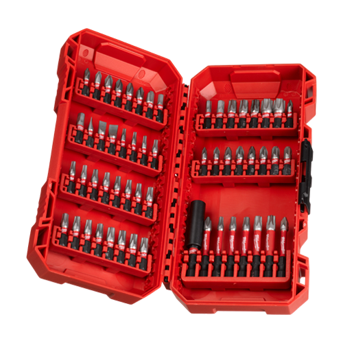 Trusa profesionala cu 56 de biti, Shockwave Impact Duty, PH, PZ, TX, suport magnetic 60mm - Milwaukee