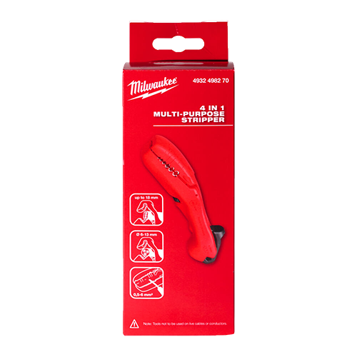 Cleste dezizolant multifunctional 4 in 1, pentru cabluri cu diametrul intre 6-18mm - Milwaukee