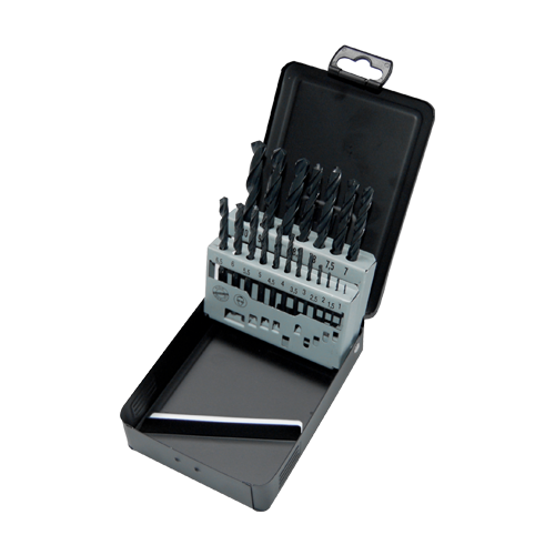 Trusa profesionala cu 19 burghie pentru metal HSS-R, diametru 1-10mm - Milwaukee