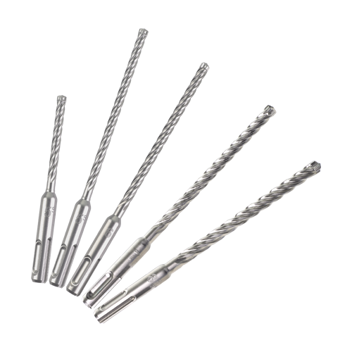 Set de 5 burghie SDS-PLUS MX4, 4 taisuri, Ø5.5x115, Ø5.5x165, Ø6x165, Ø7x165, Ø8x165 - Milwaukee