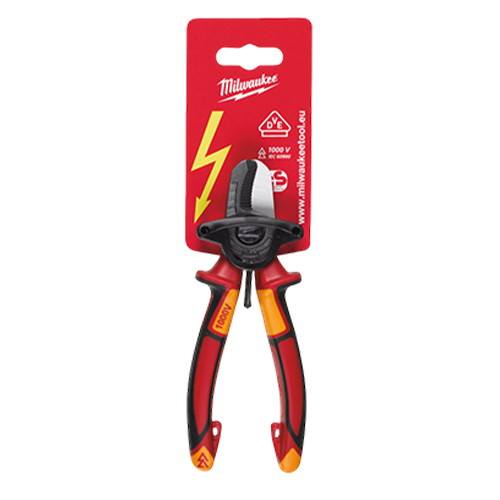 Cleste VDE pentru taiat cabluri, manere ergonomice, lungime 160mm - Milwaukee