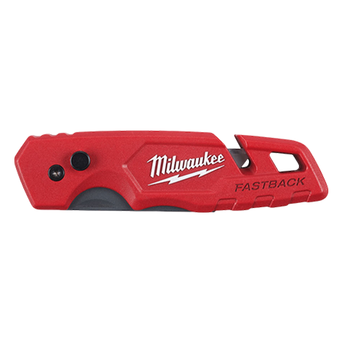 Cutit utilitar pliabil FASTBACK, tip flip, depozitare lame, dezizolator de sarma - Milwaukee