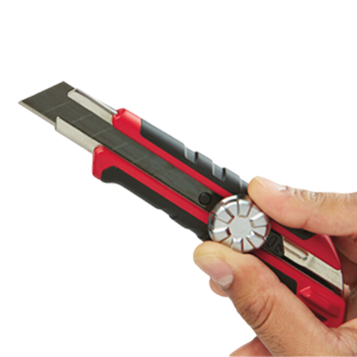 Cutter cu lama segmentata de 18mm, tip Snap Knives, sistem de autoblocare - Milwaukee