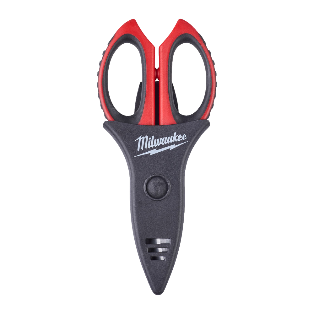 Foarfeca pentru electricieni, serizare cabluri, surub de strangere reglabil, canelura rotunjita - Milwaukee