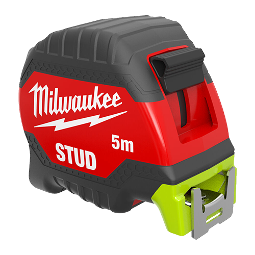 Ruleta STUD™ (Gen 3), 5 metri, functie Finger-Stop, tehnologie EXO 360, punct de rupere 4.5m - Milwaukee