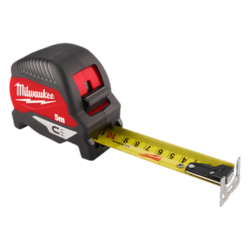 Ruleta Magnetica (Gen 4), 5 metri, functie Finger-Stop, carlig magnetic puternic, punct de rupere 4.5m - Milwaukee