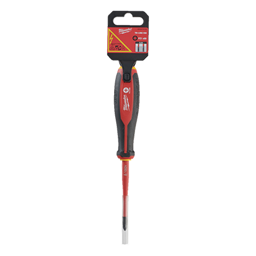 Surubelnita VDE, Tri-Lobe, PZ 1x80mm, 1000V, maner ergonomic - Milwaukee	