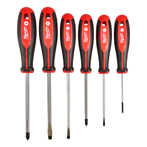 Trusa profesionala cu 6 surubelnite Tri-Lobe, maner ergonomic, varf magnetic - Milwaukee