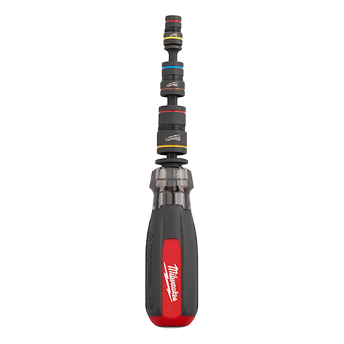 Surubelnita de impact magnetica 6-in-1, 3 capete SHOCKWAVE, maner ergonomic anti-exfoliere