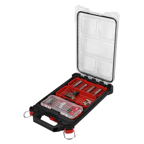 Trusa profesionala Packout Slim Compact cu 45 de piese - Milwaukee