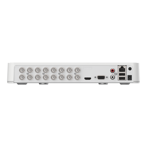 DVR AcuSense, 16 ch., 3K + 2 ch. IP 6MP, Audio over coaxial, 1U - HIKVISION