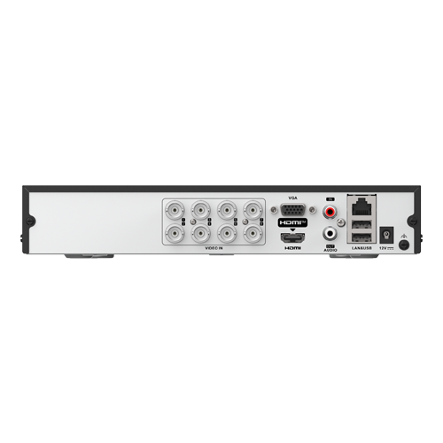 DVR AcuSense, 8 ch. 3K + 2 ch. IP 6MP, Audio over coaxial, 1U - HIKVISION