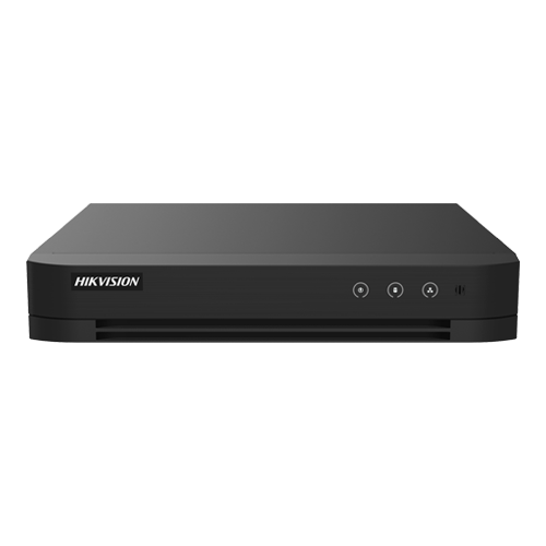 DVR AcuSense 4 ch., 5MP + 2 ch. IP 4K, Audio bidirectional, 1U - HIKVISION