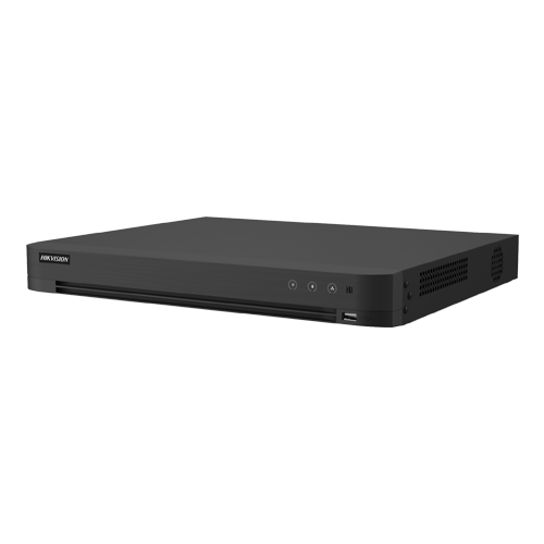  DVR AcuSense 8 ch., 5MP + 8 ch. IP 8MP, Audio bidirectional, 1U - HIKVISION