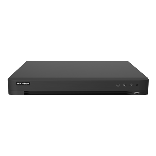 DVR AcuSense 8 ch., 5MP + 8 ch. IP 8MP, Audio bidirectional, 1U - HIKVISION