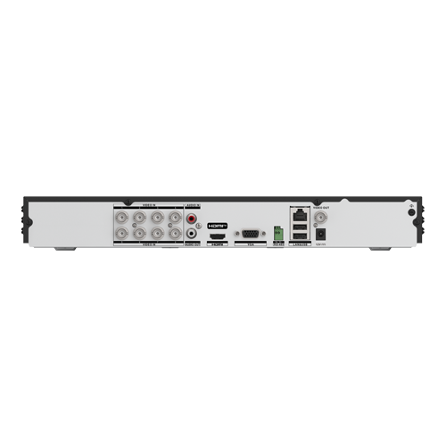 DVR AcuSense 8 ch., 5MP + 8 ch. IP 8MP, Audio bidirectional, 1U - HIKVISION