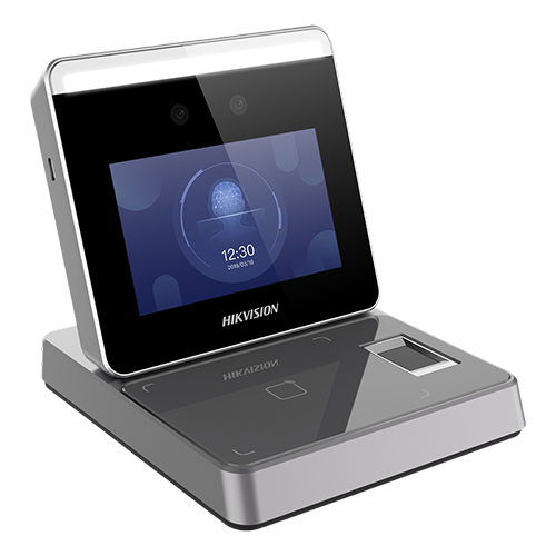 Statie inregistrare utilizatori control acces, 2MP, recunoastere faciala, card, biometric - HIKVISION