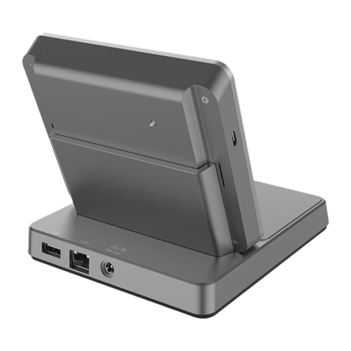 Statie inregistrare utilizatori control acces, 2MP, recunoastere faciala, card, biometric - HIKVISION