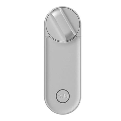 Incuietoare inteligenta cu WiFi, BT, acces cu cod, aplicatie de mobil, argintiu,Yale Linus L2 - ASSA ABLOY  YALE-LINUS-SL-103/G