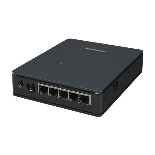 Router hAP ax S, Wi-Fi 6, Dual-Band, AX3000, 5.5/6.5 dBi, 5 x RJ45 1G, PoE In/Out pasiv - MikroTik