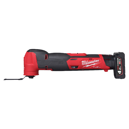 Unealta multifunctionala M12FUEL, motor brushless POWERSTATE, REDLINK PLUS, 2 acumulatori, 1 incarcator - Milwaukee