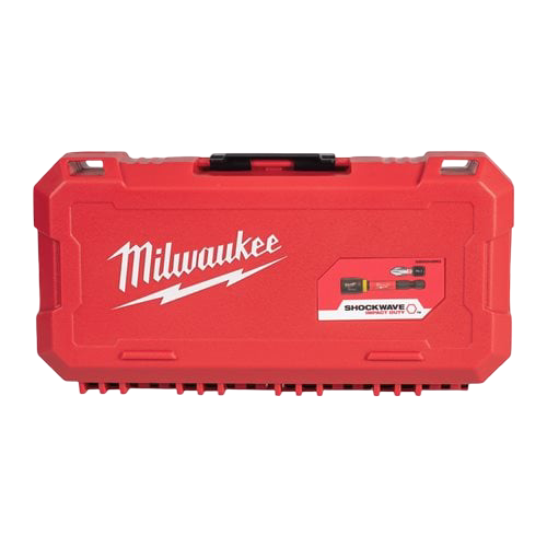 Trusa profesionala cu 54 de biti Shockwave Impact Duty cu 3 adaptoare, 3 tubulare, 2 suporti - Milwaukee