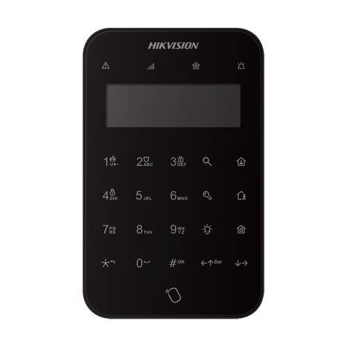  Tastatura Wireless, LCD, AX PRO 868Mhz, Neagra - HIKVISION