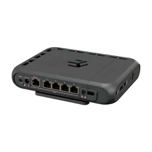 Router hAP be³, Wi-Fi 7, Triple-Band, 5 x RJ45 2.5G, IoT, Bluetooth, PoE-In af/at - MikroTik