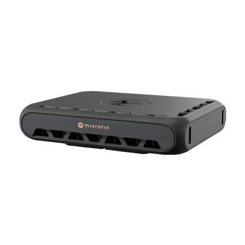 Router hAP be³, Wi-Fi 7, Triple-Band, 5 x RJ45 2.5G, IoT, Bluetooth, PoE-In af/at - MikroTik