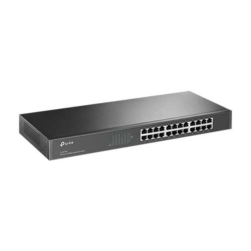 Switch L2, 24 x RJ45 10/100 Mbps, Unmanaged - TP-Link