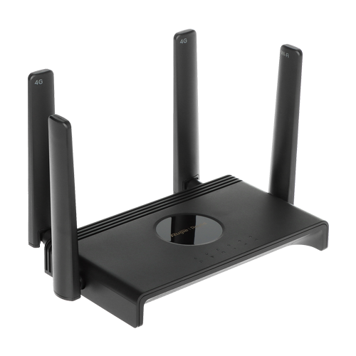 Router 4G LTE, Wi-Fi 4, N300, 1 x slot Nano SIM, 4 x RJ45 1G, Cloud Management - Ruijie Reyee
