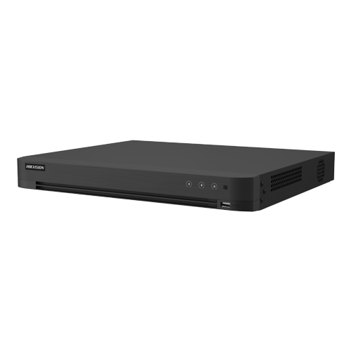  DVR AcuSense 8 ch., 4K + 8 ch. IP 4K, Audio bidirectional, 1U - HIKVISION