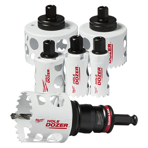 Kit carote HOLE DOZER, QUIK-LOK, 9 bucati, Ø25-76mm - Milwaukee