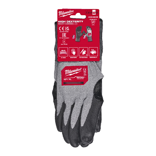 Manusi de protectie cu inalta dexteritate si rezistenta la taiere, Nivel B, marimea XL/10 - Milwaukee