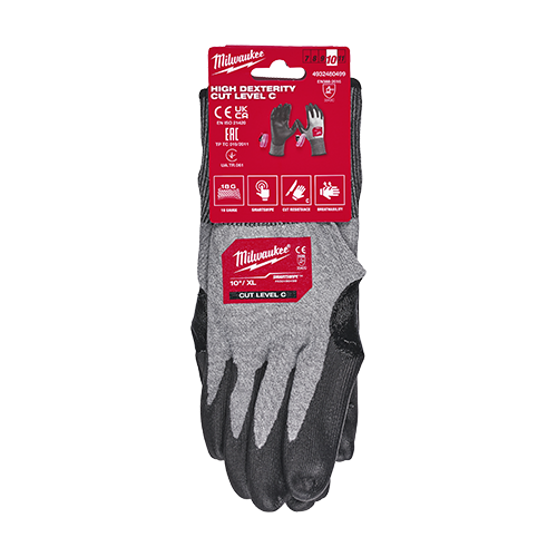 Manusi de protectie cu inalta dexteritate si rezistenta la taiere, Nivel C, marimea L/9 - Milwaukee