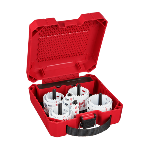 Kit carote HOLE DOZER, BI-METAL, 17 bucati, Ø20-76mm - Milwaukee